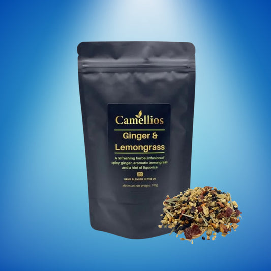 Loose Leaf - Ginger & Lemongrass (100g) byCamellios